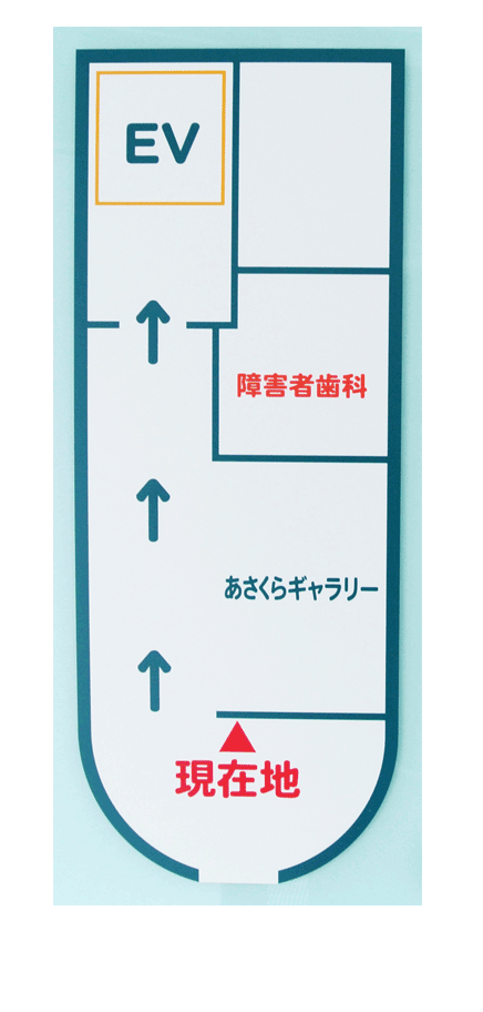 ギャラリー内装図